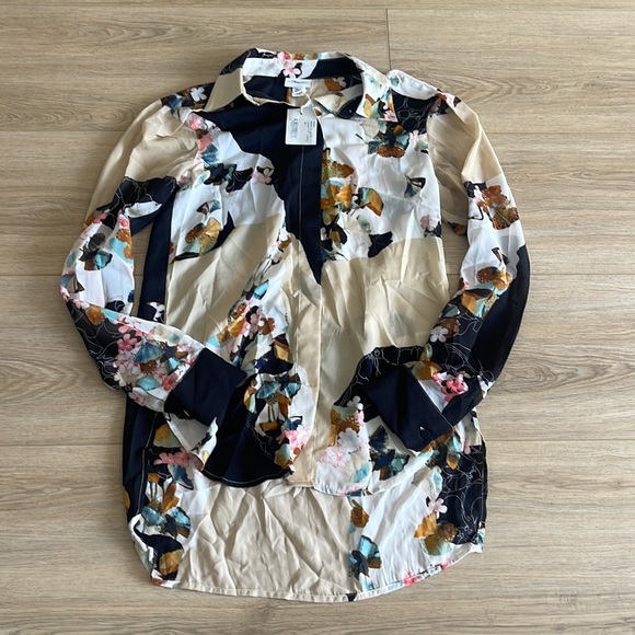 3.1 Phillip Lim Women's Multi Blouse Size XS NEW - Picture 3 of 4